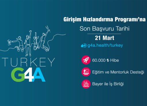 Bayer’in bu yıl dördüncüsünü düzenlediği G4A Turkey 2021 Girişim Hızlandırma Programı’na başvurmak için son 5 gün...