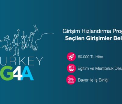 Bayer’in küresel çapta yürüttüğü Girişim Hızlandırma Programı’nın Türkiye ayağı G4A Turkey 2021’e seçilen 7 girişim belli oldu...