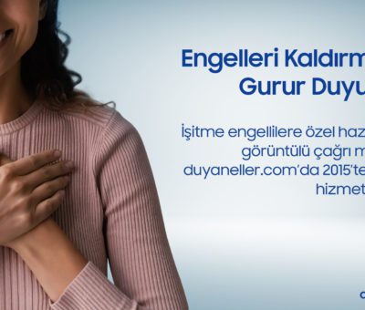 Samsung Türkiye, küresel kurumsal vatandaşlık vizyonu kapsamında hayata geçirdiği sosyal sorumluluk projeleri ile işitme engelli bireylerin de yanında yer alıyor.