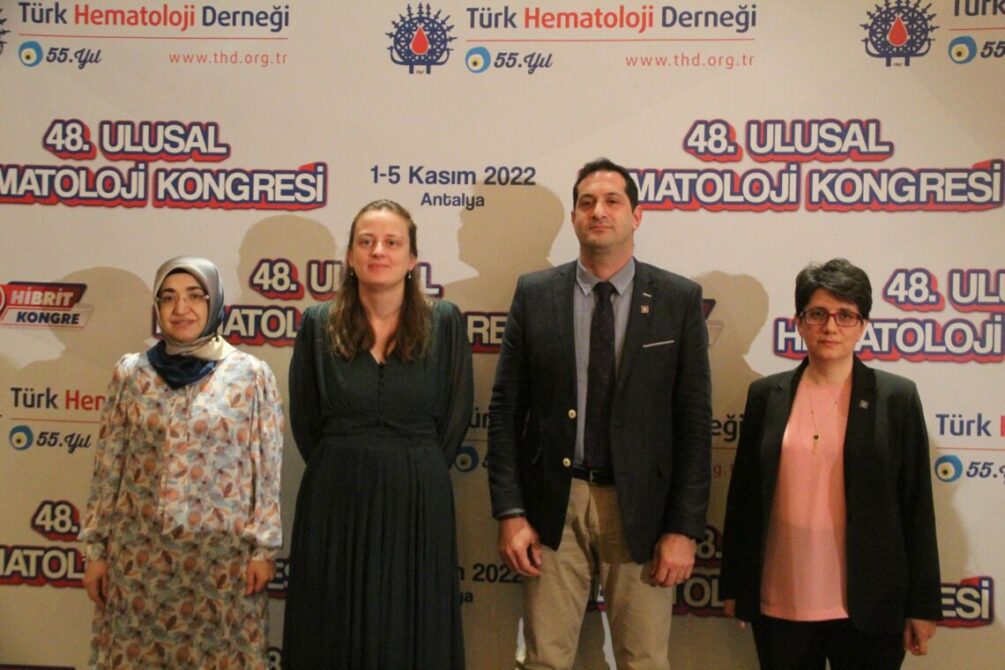 Türk Hematoloji Derneği'nin düzenlediği 48. Ulusal Hematoloji Kongresi Antalya'da gerçekleşti.