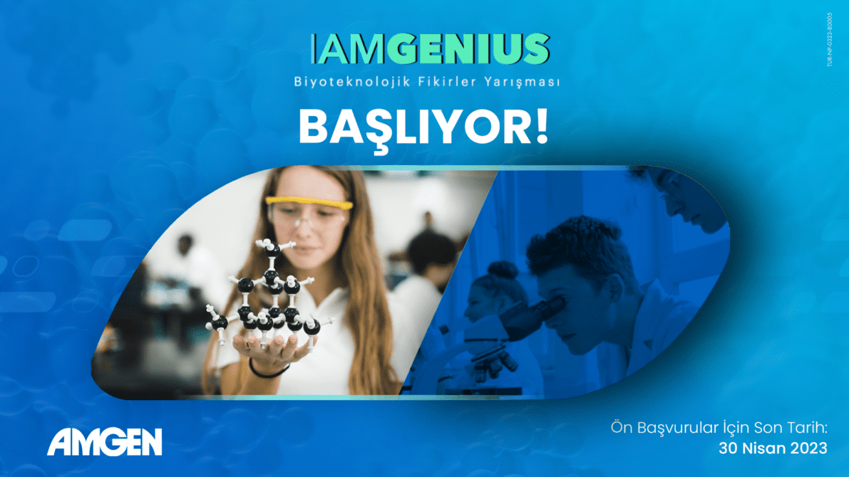 Amgen Türkiye’nin bilim tutkunu gençlerin yaratıcı fikirlerini ödüllendirdiği IamGenius Biyoteknolojik Fikirler Yarışması bu yıl üçüncü kez düzenleniyor. “Sağlığın Geleceği: Biyoteknoloji” teması ile gerçekleştirilecek yarışma için başvurular 14 Nisan’da başlıyor.