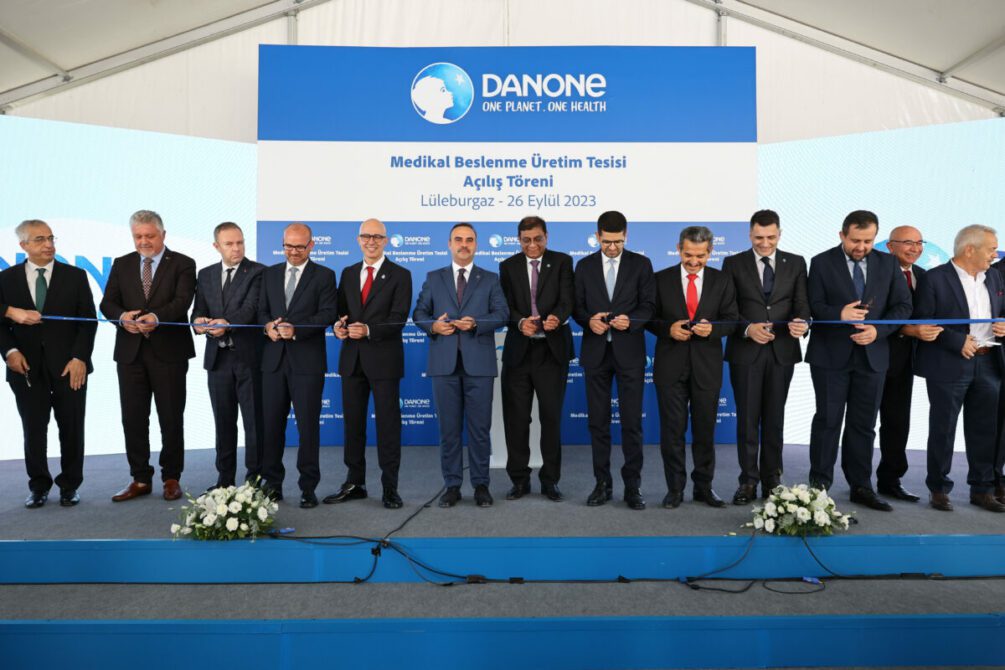 Danone 450 milyon TL yatırım ile medikal beslenmede yerli üretime başladı