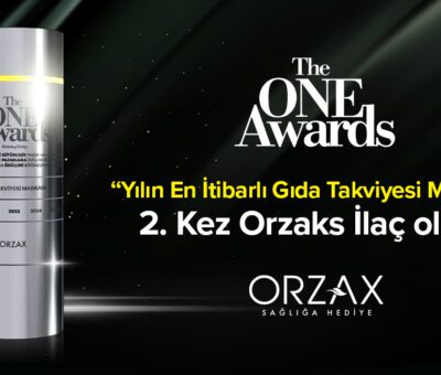 OTC sektörünün lider firması Orzaks İlaç, Marketing Türkiye tarafından düzenlenen The ONE Awards Bütünleşik Pazarlama Ödülleri’nde art arda ikinci kez “Yılın İtibarlısı” ödülünü aldı.